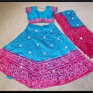 Bandhni Chaniya Choli